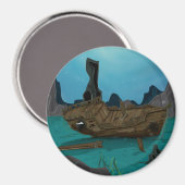 Aimant Naufrage sous-marin (Recto/Verso)