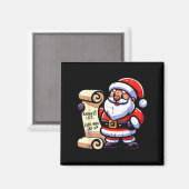 Aimant Naughty List Kids Who Say 67 Funny Meme 6 7 Christ (Recto/Verso)