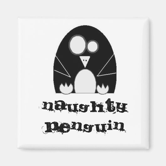 Aimant NAUGHTYPENGUIN, Naughty Penguin (Devant)