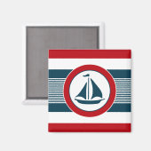 Aimant Nautical design (Recto/Verso)