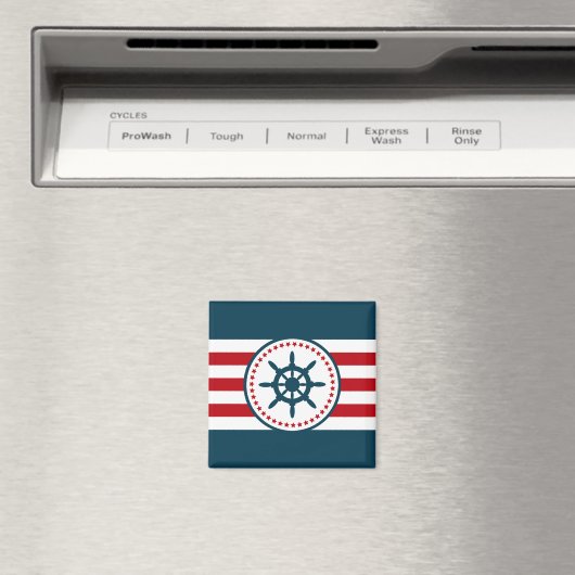 Aimant Nautical design (In Situ (Lave-vaisselle))