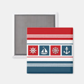 Aimant Nautical design (Recto/Verso)