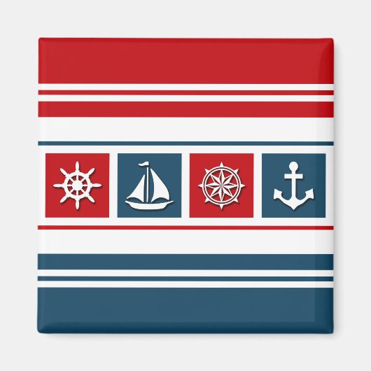 Aimant Nautical design (Devant)