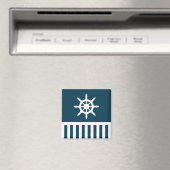Aimant Nautical design (In Situ (Lave-vaisselle))