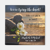 Aimant Nautical Knot Sailors Enregistrer l'aimant Date (Devant)