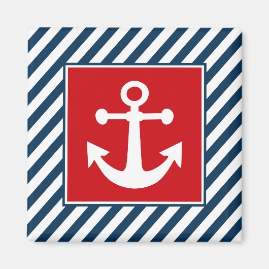 Aimant Nautical themed design (Devant)