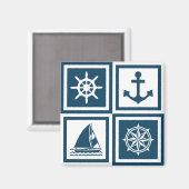 Aimant Nautical themed design (Recto/Verso)