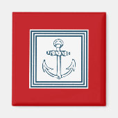 Aimant Nautical themed design (Devant)