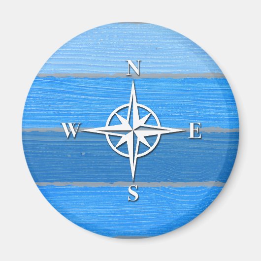 Aimant Nautical themed design (Devant)