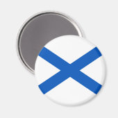 Aimant Naval Ensign Russie, Russie (Recto/Verso)