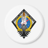 Aimant Navette spatiale Atlantis (Devant)