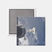 Aimant Navette spatiale Atlantis et un vaisseau spatial r (Recto/Verso)