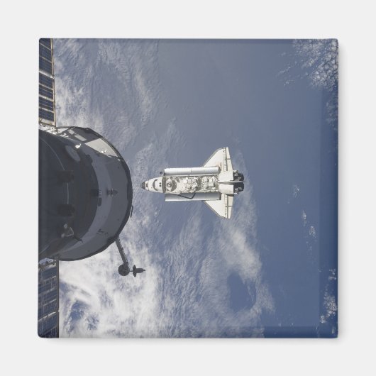 Aimant Navette spatiale Atlantis et un vaisseau spatial r (Devant)