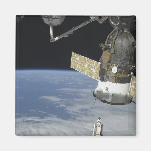 Aimant Navette spatiale Endeavor, un vaisseau Soyouz (Devant)