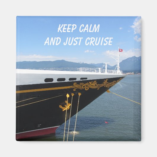 Aimant Navire de croisière (Devant)