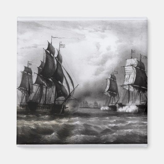 Aimant Navire de "Ranger" de John Paul Jones, 1793 (Devant)