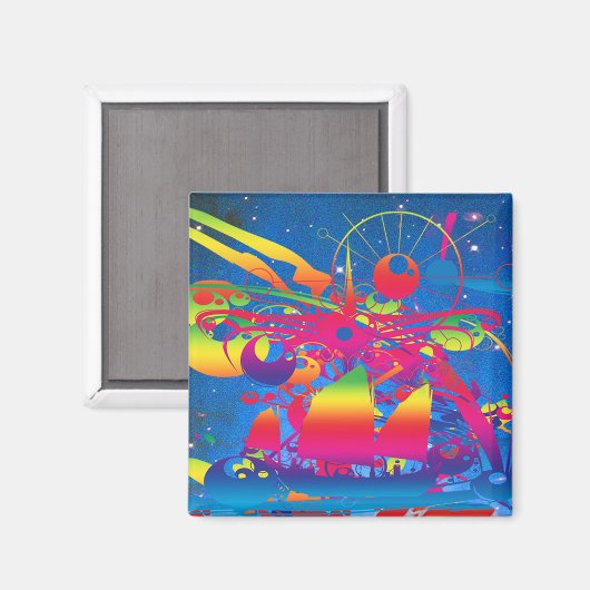 Aimant Navire Star (Recto/Verso)