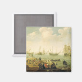 Aimant Navires sur une rade néerlandaise (Recto/Verso)