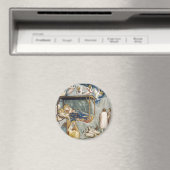 Aimant Navitité (Naissance de Jésus-Christ) (par Giotto) (In Situ (Lave-vaisselle))