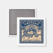 Aimant Navy Pier Chicago (Recto/Verso)