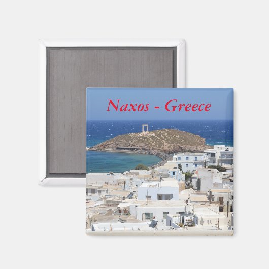 Aimant Naxos Grèce (Recto/Verso)