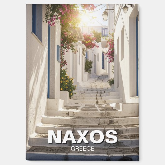 Aimant Naxos Grèce Îles Voyage (Recto)