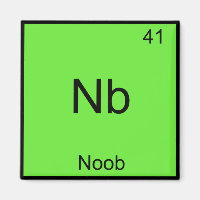 Nb - Noob Chimie Élément Symbole Funny Newbie