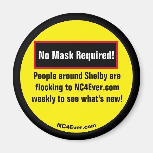 Aimant NC4Ever.com (Devant)