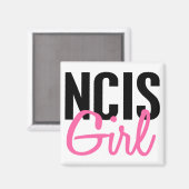 Aimant NCIS Girl 4 (Recto/Verso)