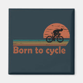 Aimant né à cycle vintage (Devant)