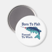 Aimant Né À Des Poissons Forcés À Travailler (Recto/Verso)