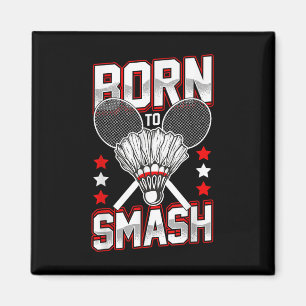 Aimant Né À Smash Badminton Joueurs De Tous Les Niveaux S