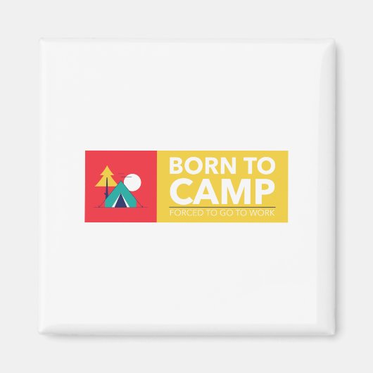 Aimant Né au camp forcé d'aller à (Devant)