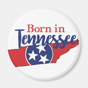 Aimant Né dans Tennessee State Symbols Volunteer State