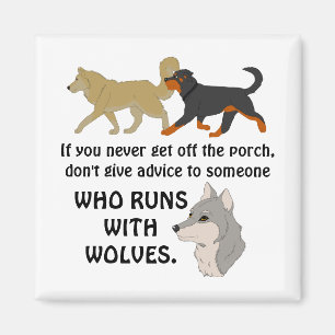 Aimant Ne donne pas de conseils du Porch