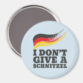 Aimant Ne donnez pas Schnitzel drapeau allemand Oktoberfe (Recto/Verso)