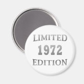Aimant né en 1972 édition limitée anniversaire (Recto/Verso)