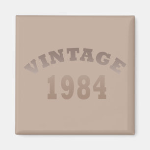 Aimant Né en 1984 élégant cadeau d'anniversaire moderne v