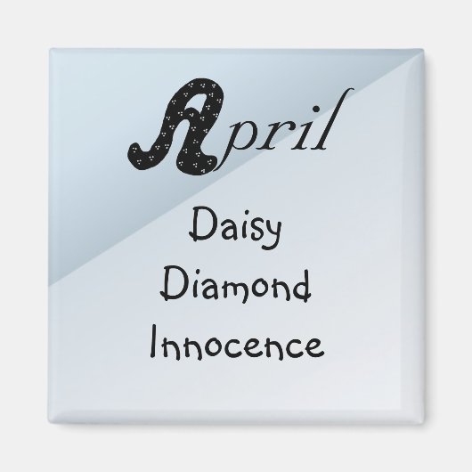 Aimant Né en avril (Devant)