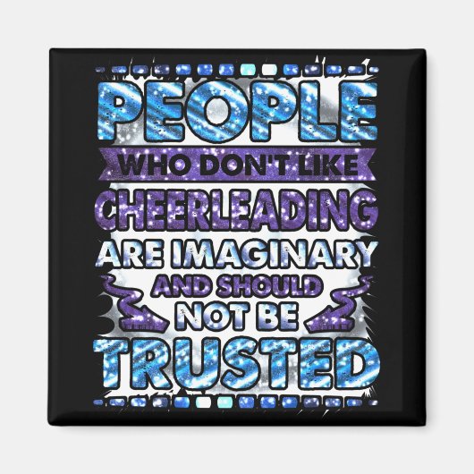 Aimant Ne faites pas confiance aux gens qui n'aiment pas (Devant)