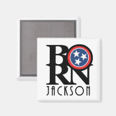 Aimant NÉ Jackson (Recto/Verso)