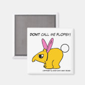 Aimant NE M'APPELLE PAS Flopsy (Recto/Verso)