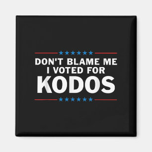 Aimant Ne Me Blâmez Pas J'Ai Voté Pour Kodos