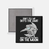Aimant Ne me dites pas que le ciel est la limite Citation (Recto/Verso)