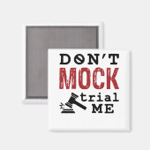 Aimant Ne me faites pas Faux essai (Recto/Verso)