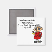 Aimant Ne Me Menez Pas Dans Un Humour De Tentation (Recto/Verso)