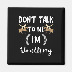 Aimant Ne Me Parlez Pas Im Vaulting Equestrian Horse Vaul
