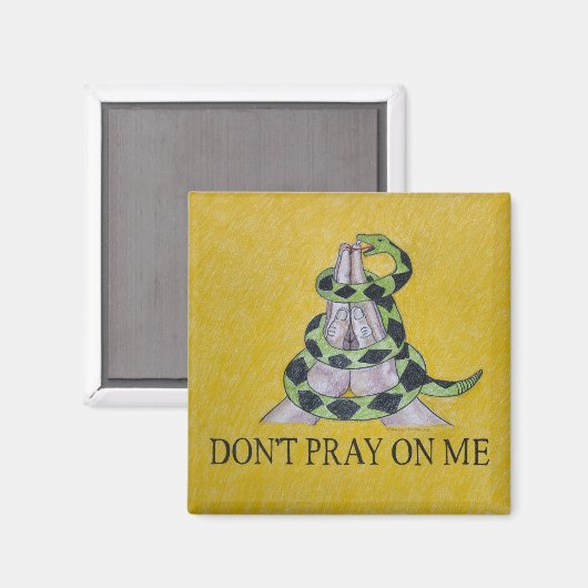 Aimant Ne me prie pas (Recto/Verso)