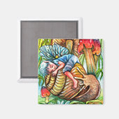 Aimant Ne me réveille pas (Recto/Verso)