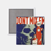 Aimant Ne mélangez pas Em (Recto/Verso)